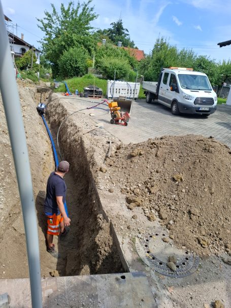 Wasserleitung in Dietramszell